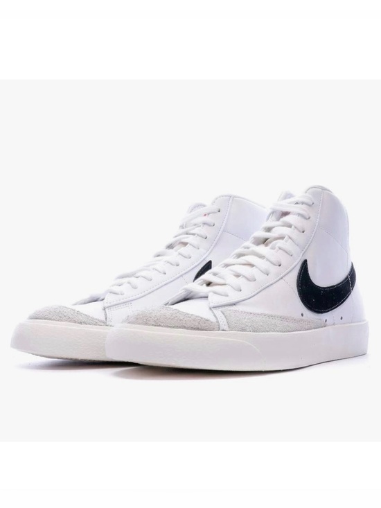 Nike Other - Nike Blazers 77 Mid White with Black Swoosh Athletic Sneakers Men’s 8.5